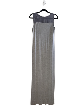 Ted Baker Grey mesh sleeveless Maxi Dress